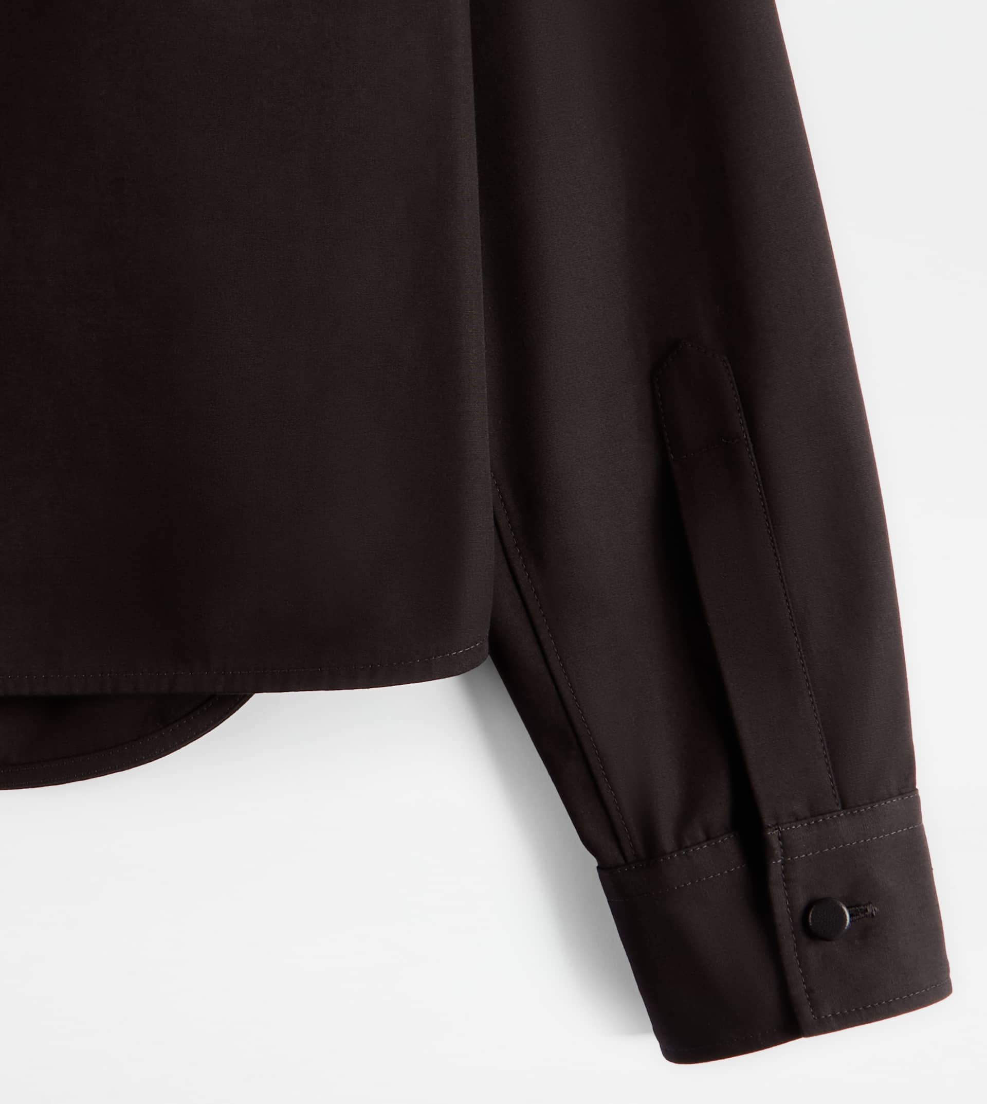 SHIRT IN COTTON - BLACK - 3