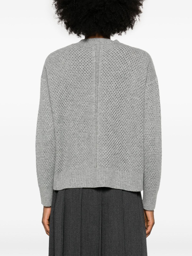 honeycomb-knit sweater 4