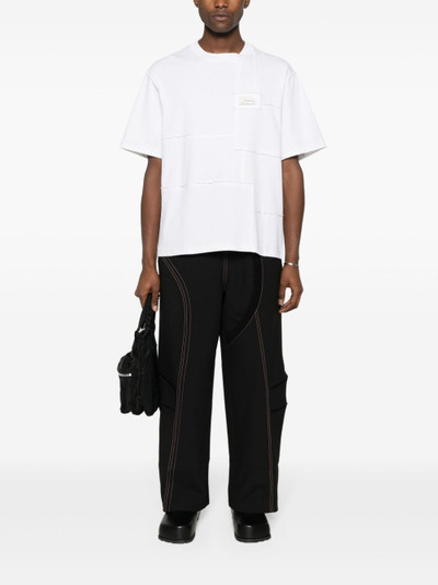 FENG CHEN WANG contrast-stitching trousers outlook