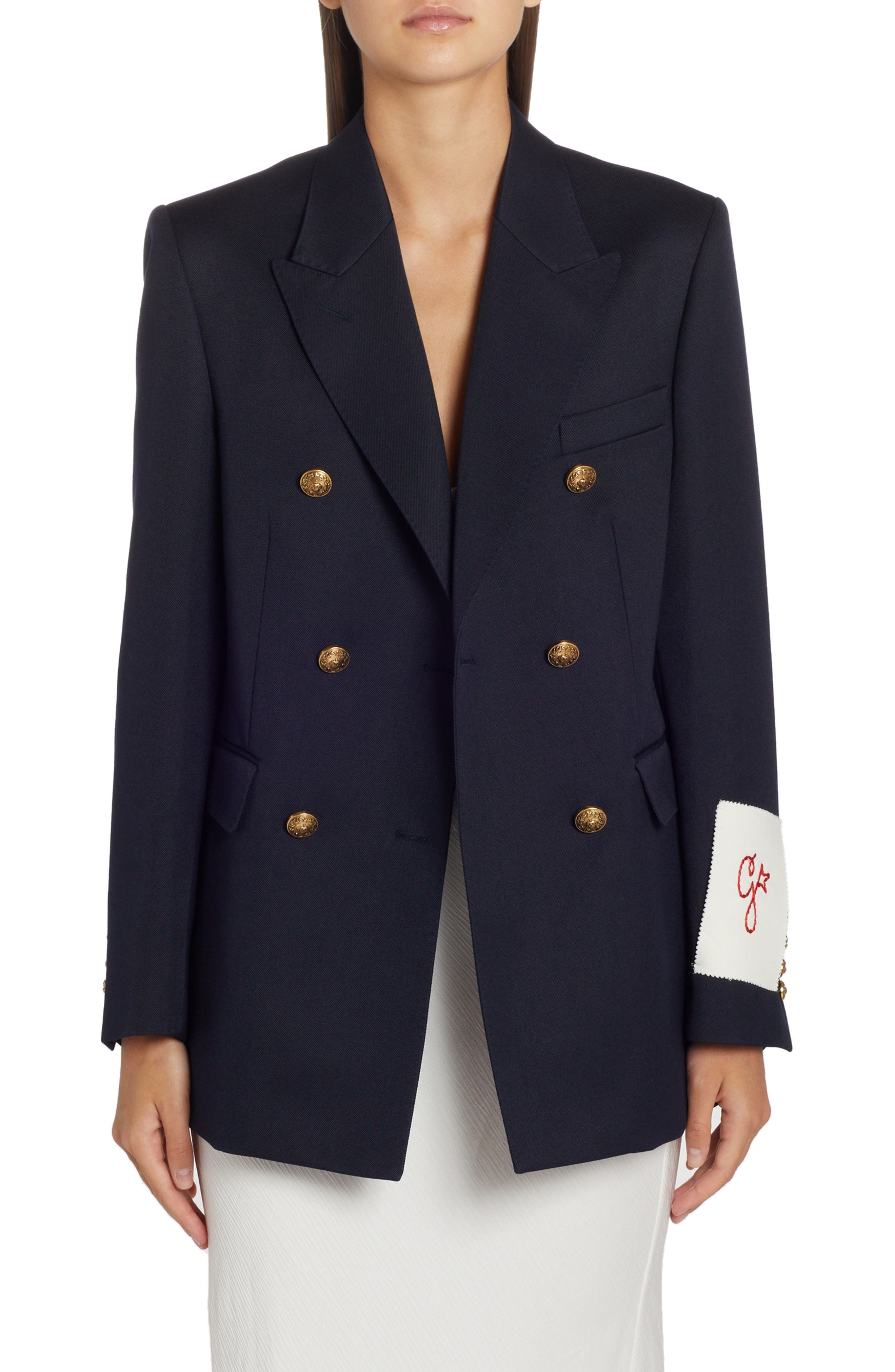 Diva Double Breasted Blazer - 1