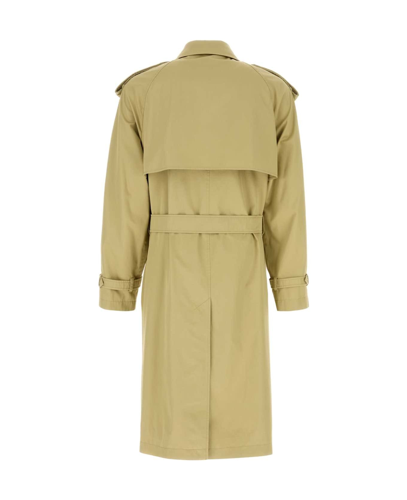 Medium Cotton Gabardine Trench Coat - 2