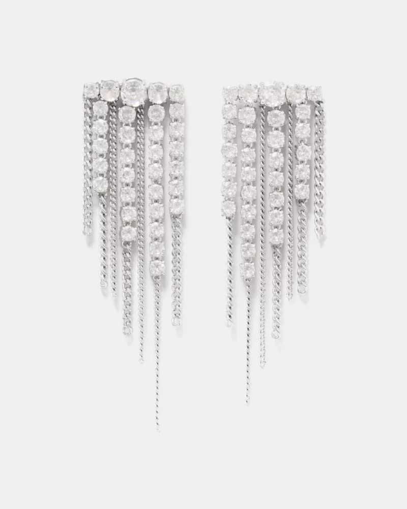 Opulence Statement Fringe Earrings - 1