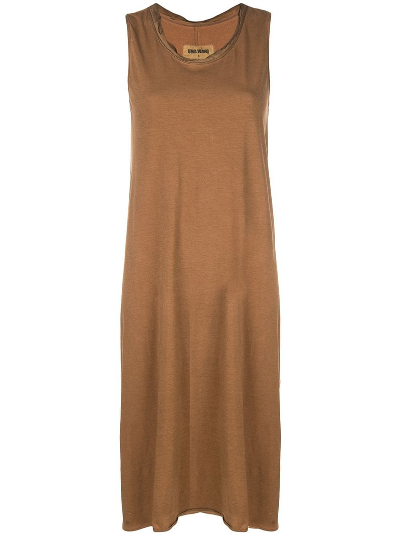 sleeveless midi jersey dress 1