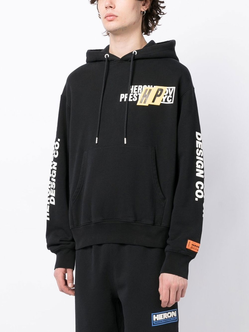 Real Estate logo-print hoodie 3
