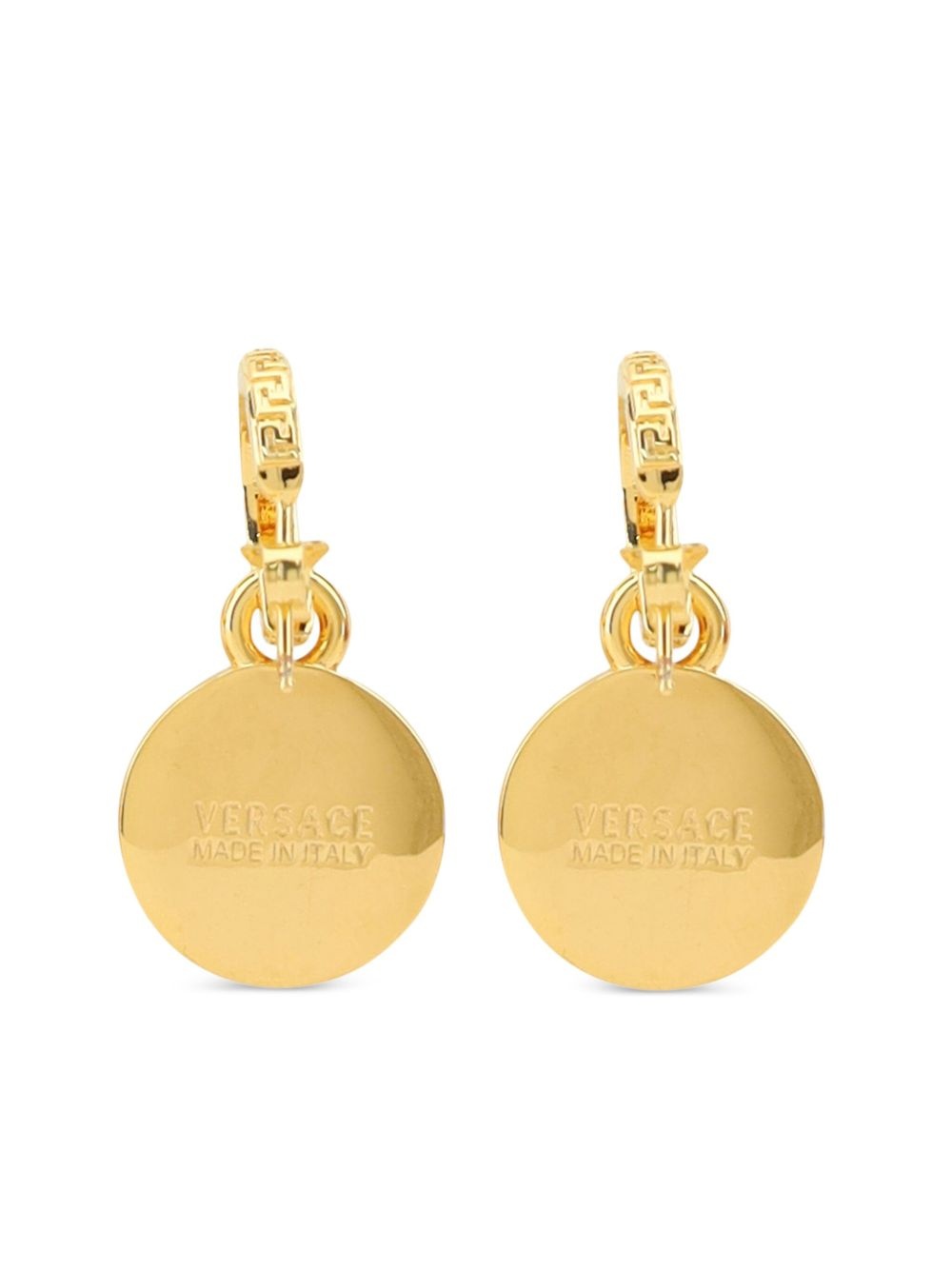 Greca and Medusa drop earrings - 2