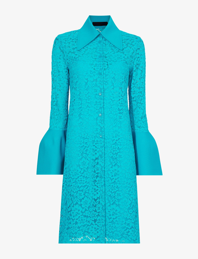 Stretch Lace Shirt Dress 1