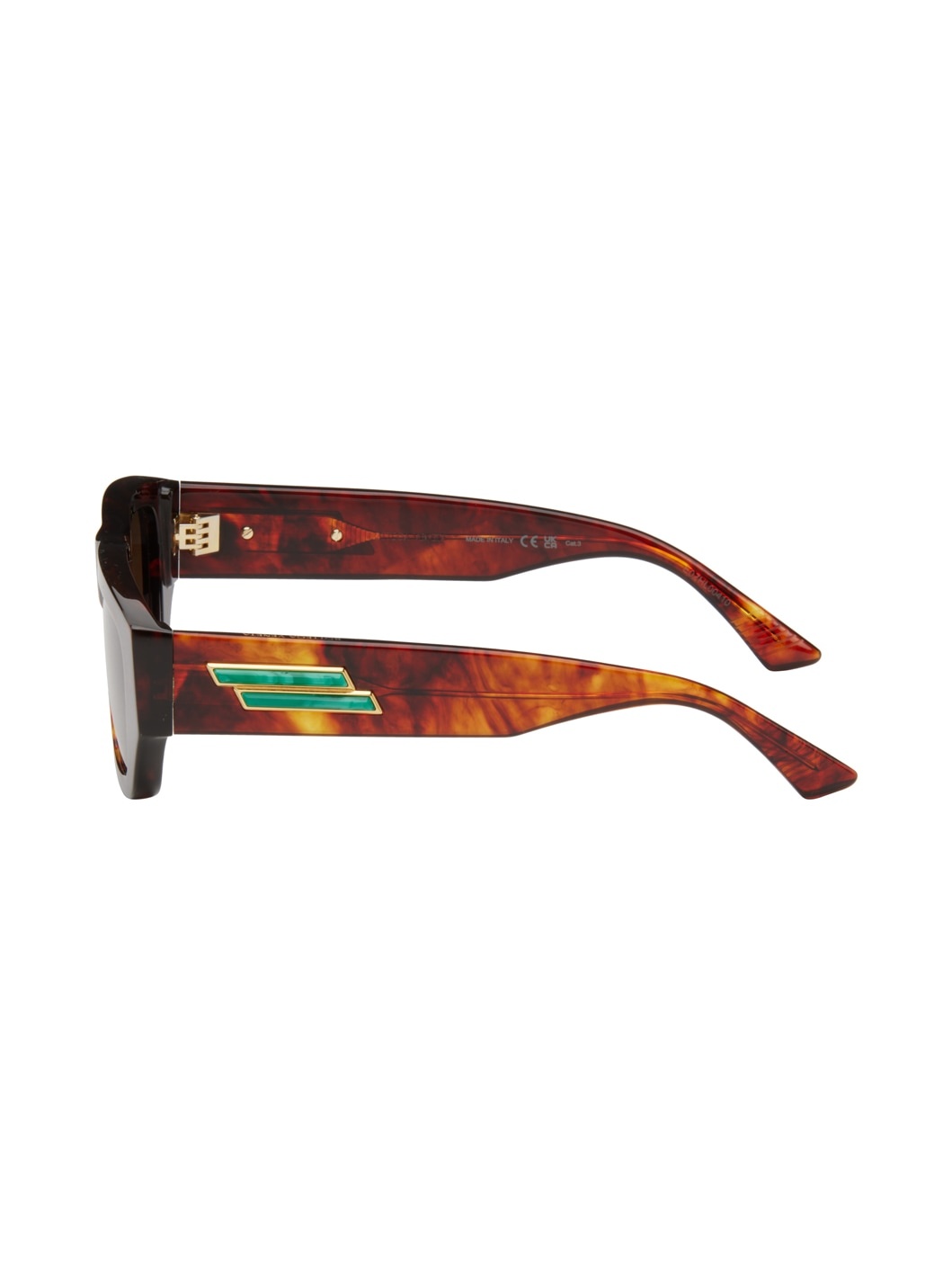 Tortoiseshell Bolt Sunglasses - 3