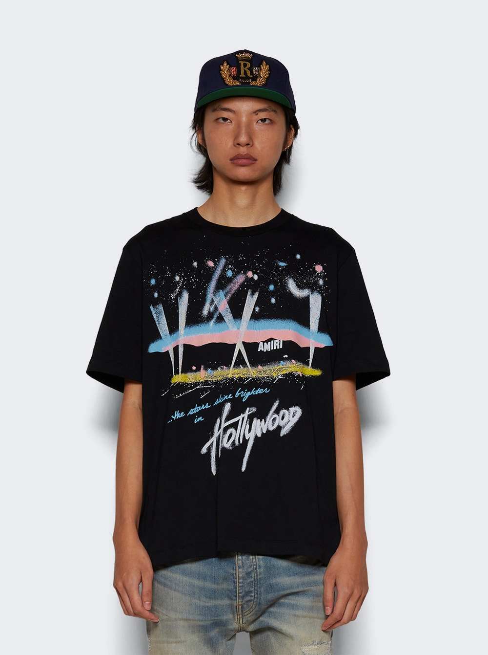 Hollywood Lights Tee Black - 3