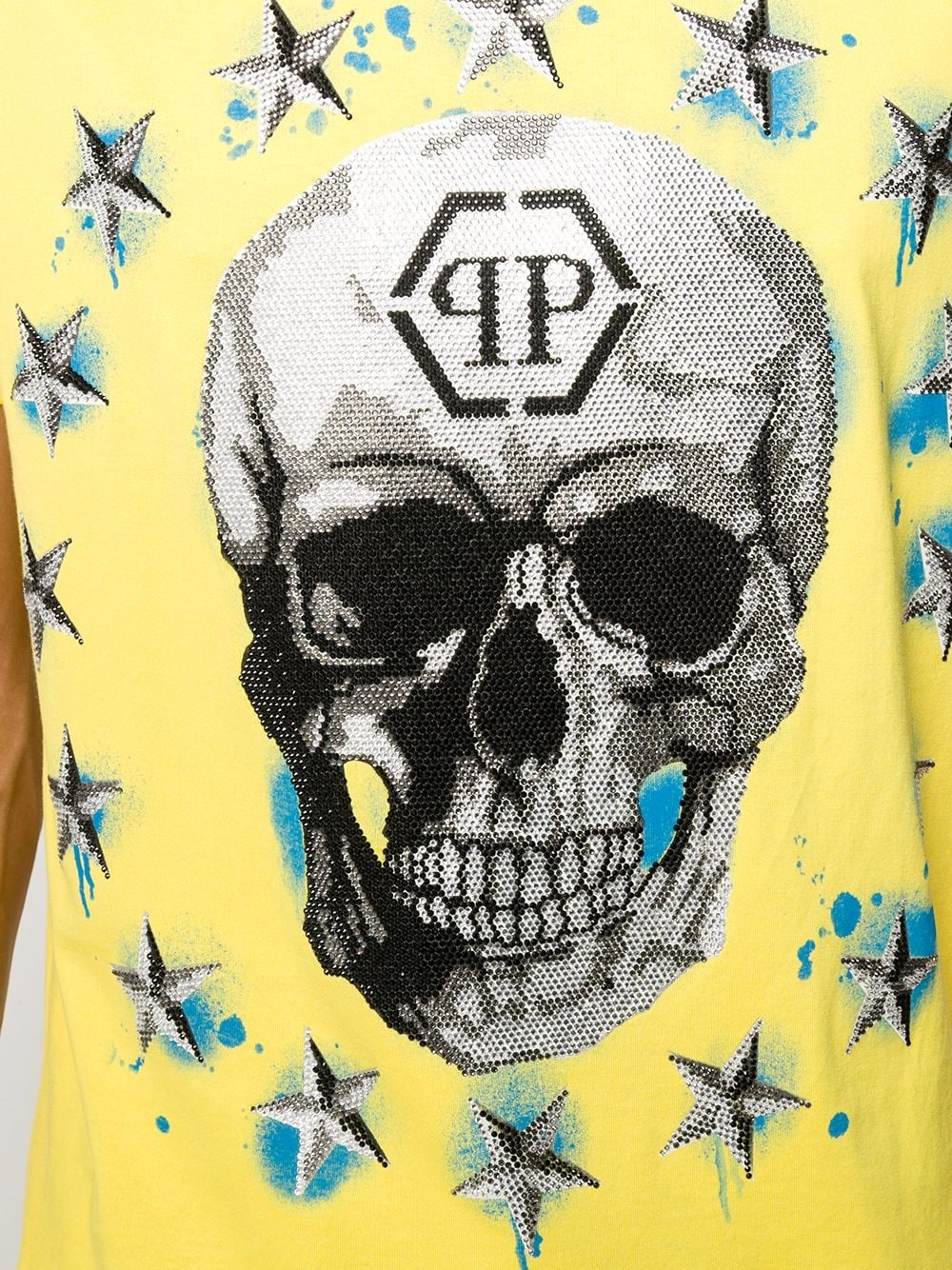 skull print T-shirt - 5