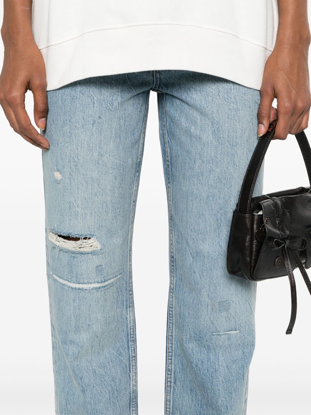 Benson high-rise straight-leg jeans - 5