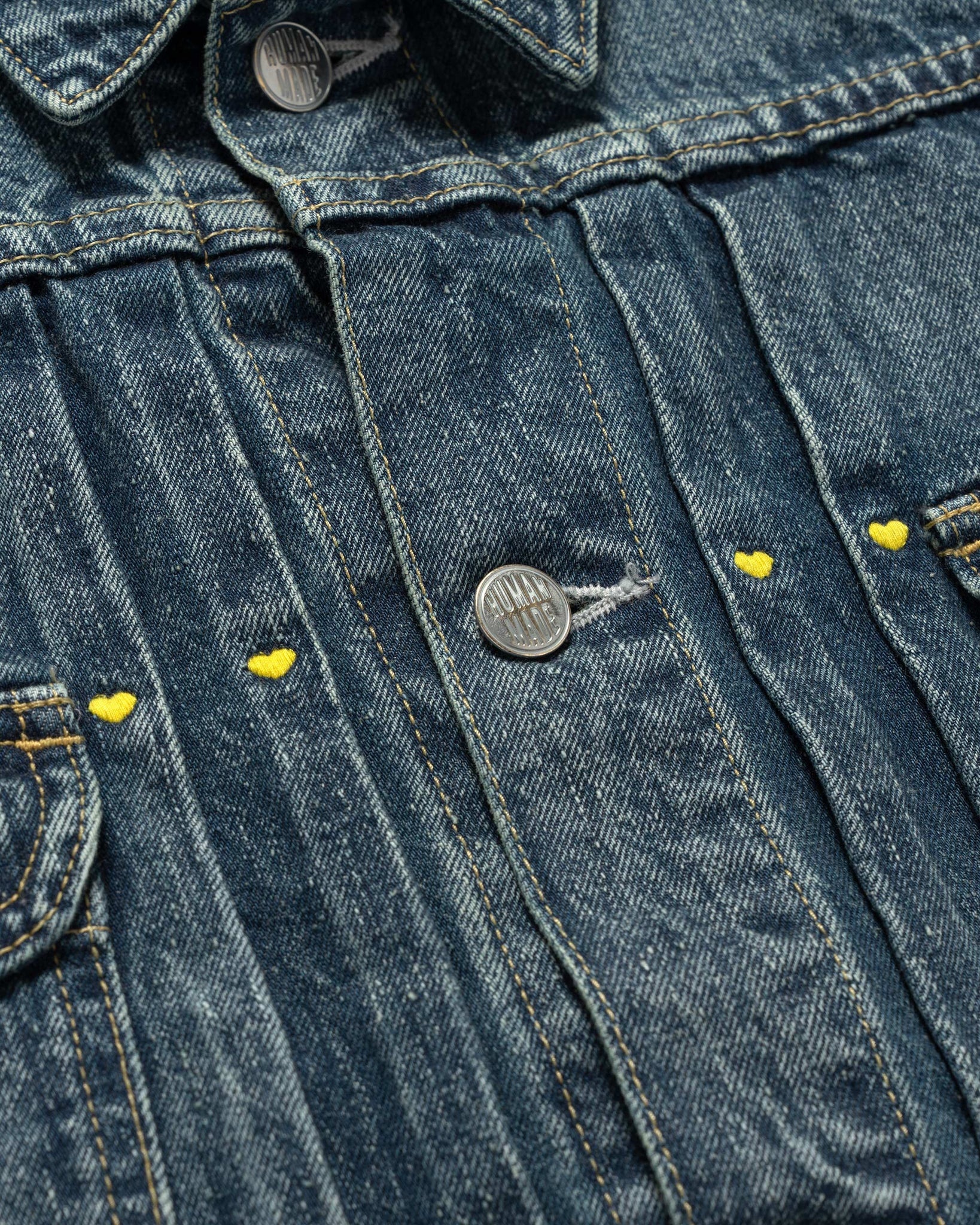 DENIM WORK JACKET INDIGO - 5