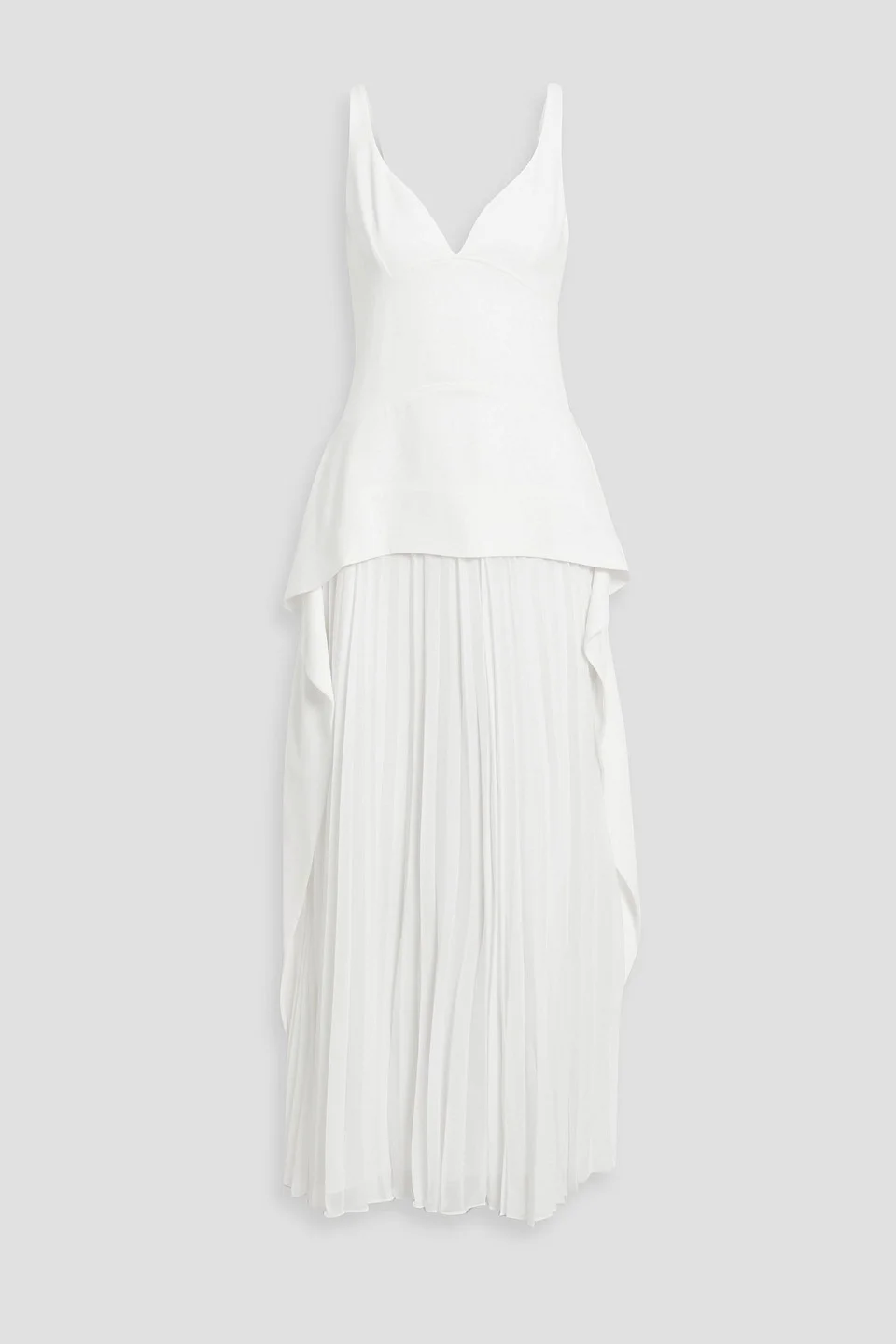 Sequoia layered crepe and chiffon maxi dress - 1