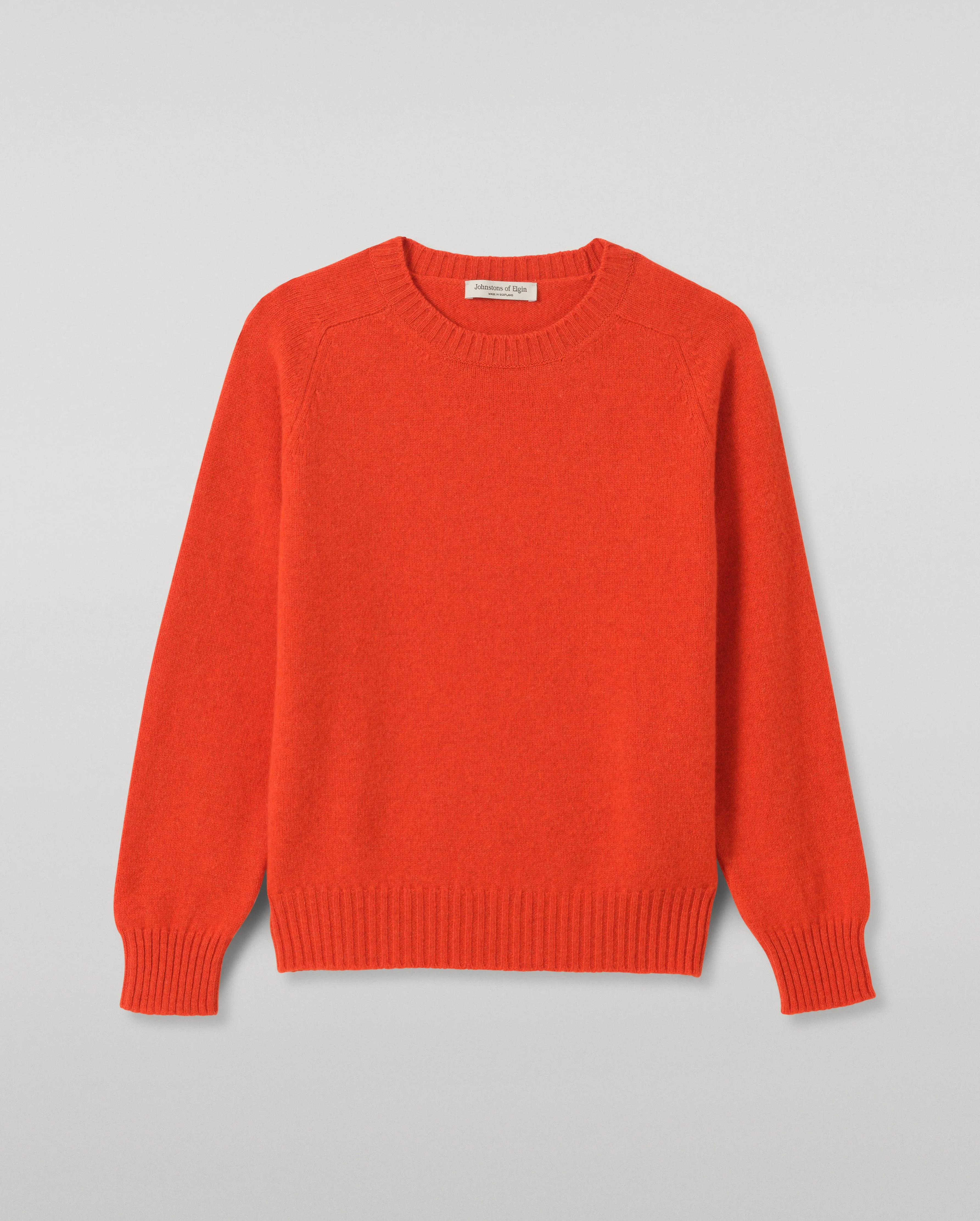 Blyth Red Lambswool Jumper - 1