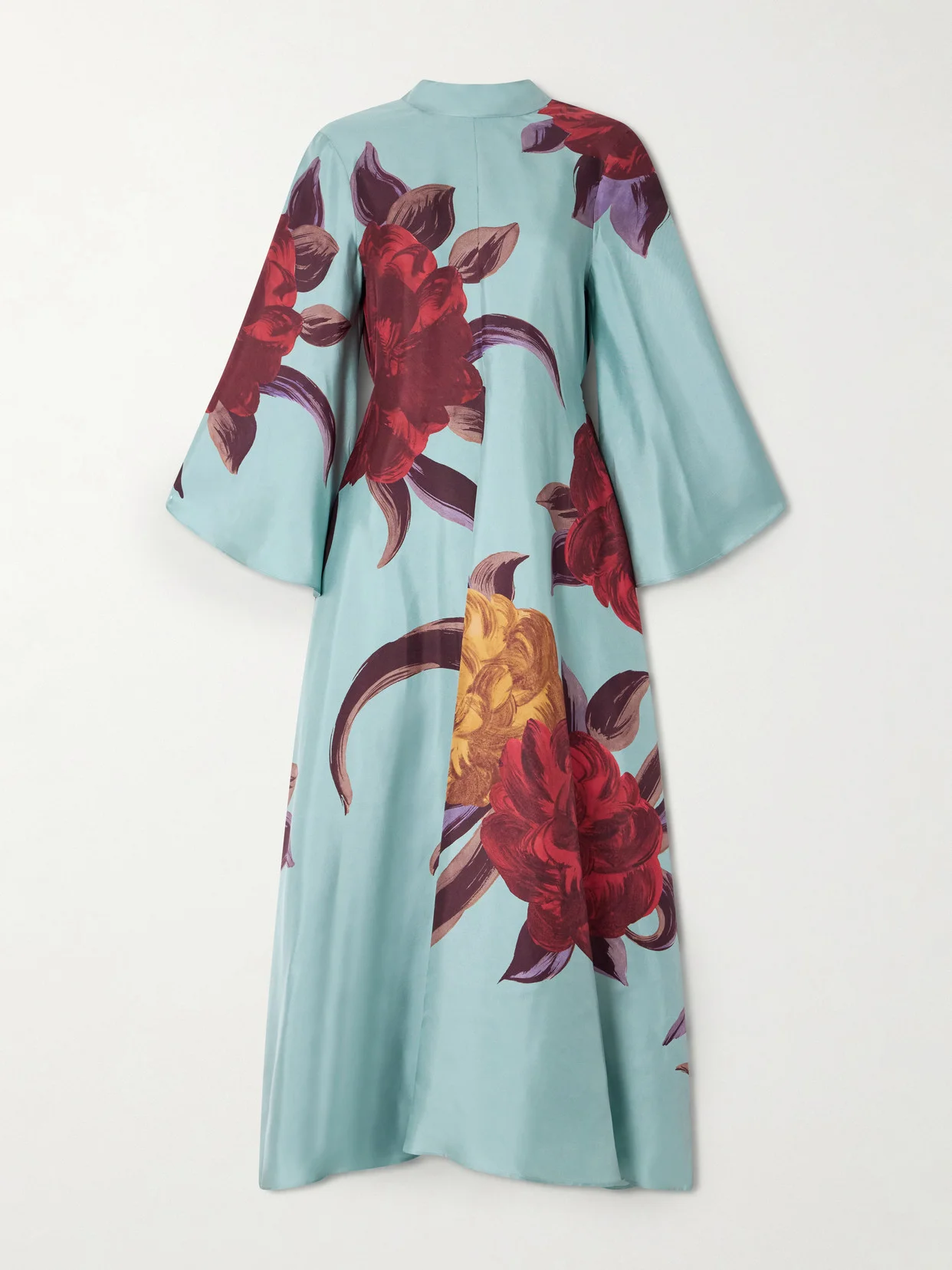 Magnifico Printed Silk Maxi Dress - 1