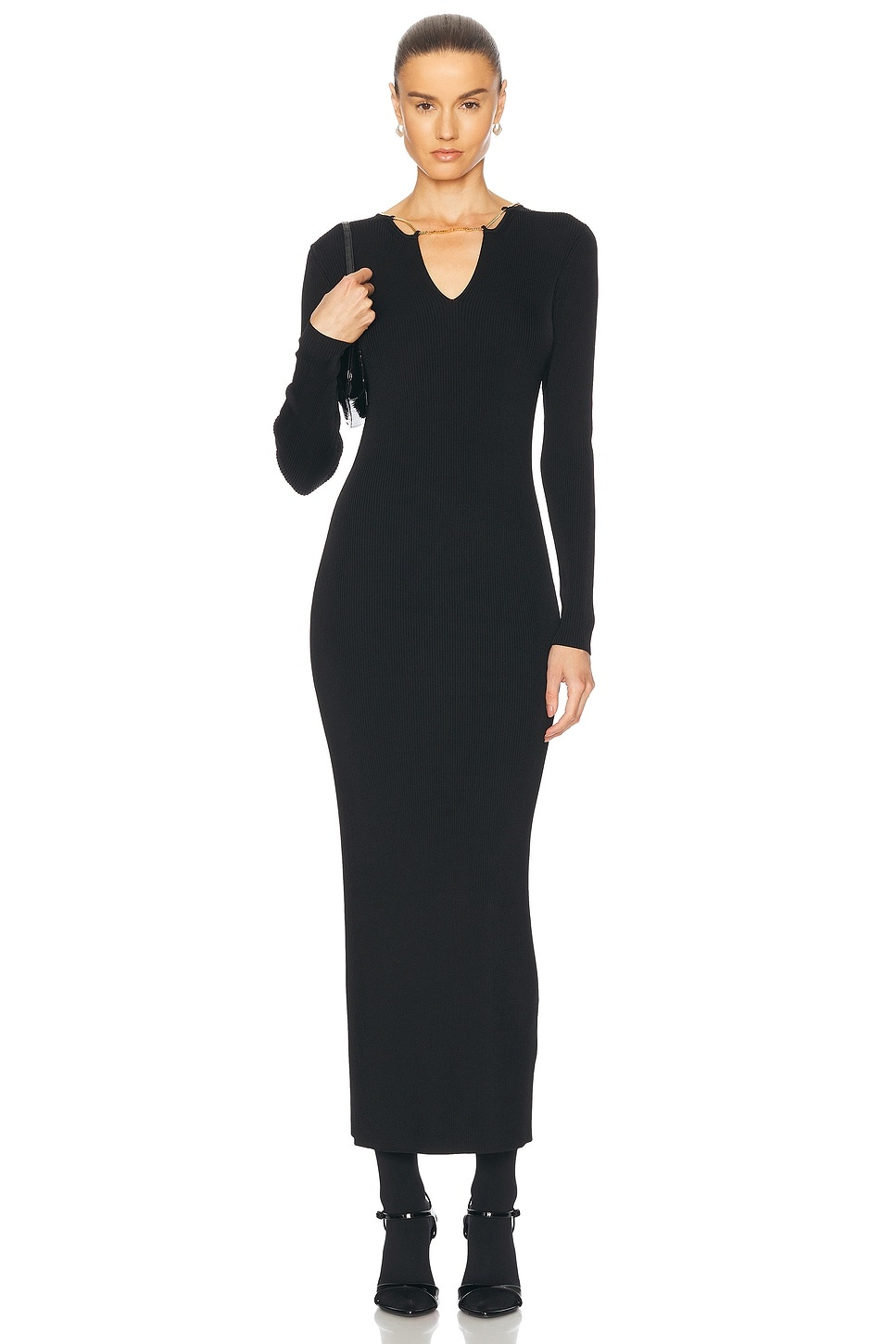 Long Sleeve Maxi Dress - 1