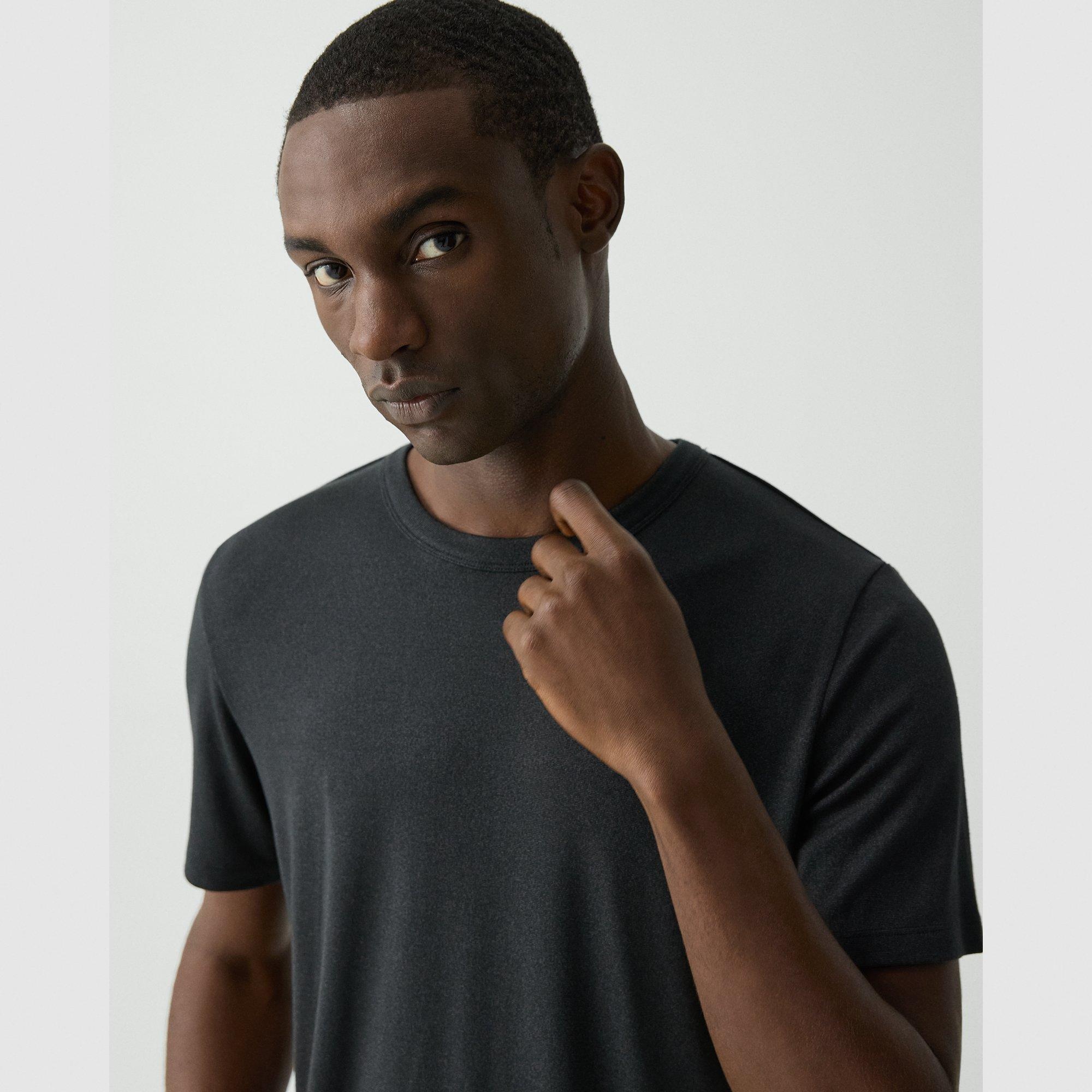 Essential Tee in Anemone Modal Jersey - 5