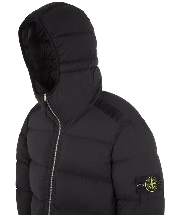 43728 SEAMLESS TUNNEL NYLON DOWN-TC BLACK - 4