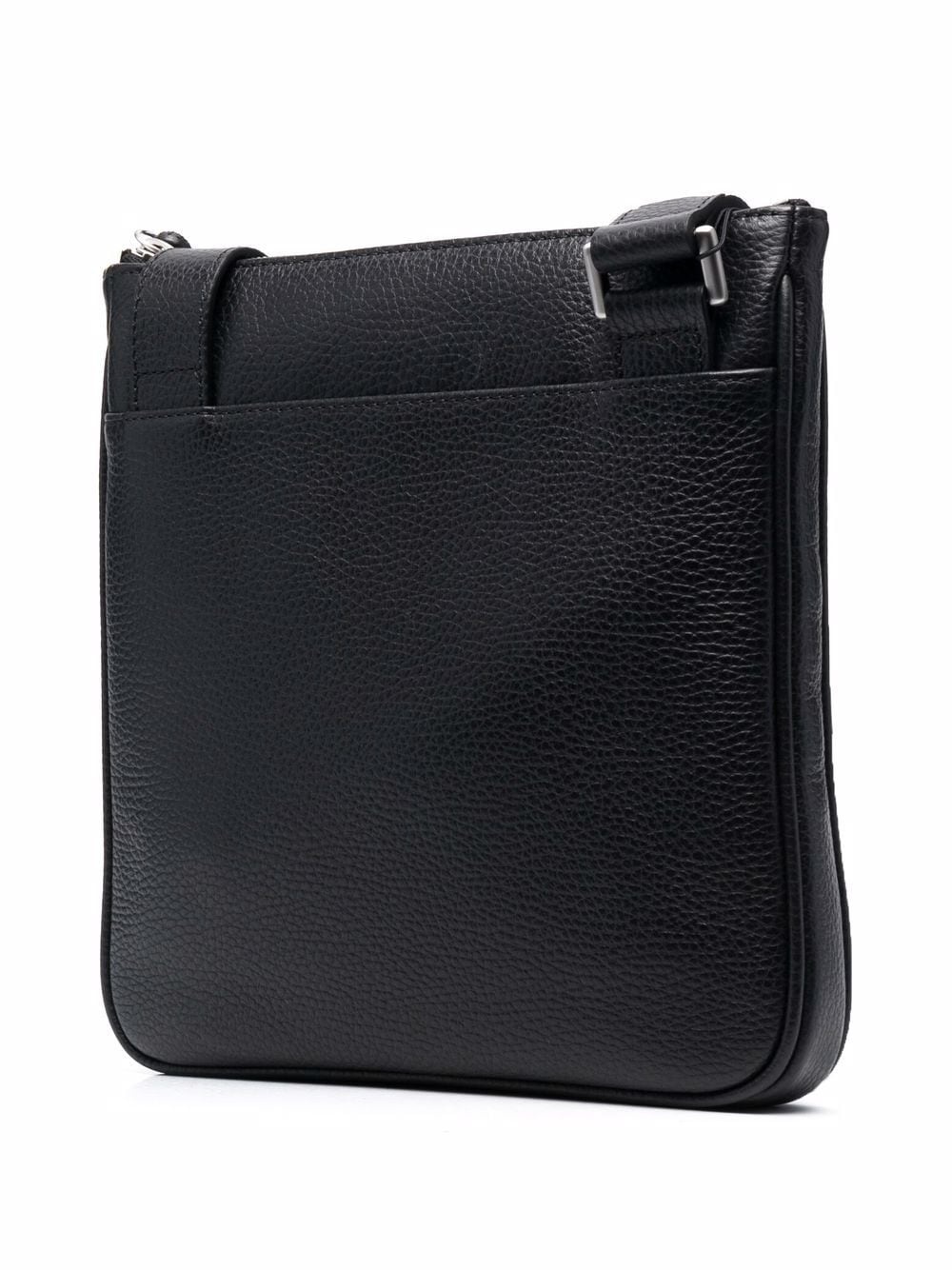 logo-embossed messenger bag - 3