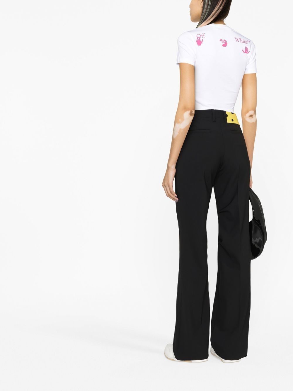 tailored bootcut trousers - 4