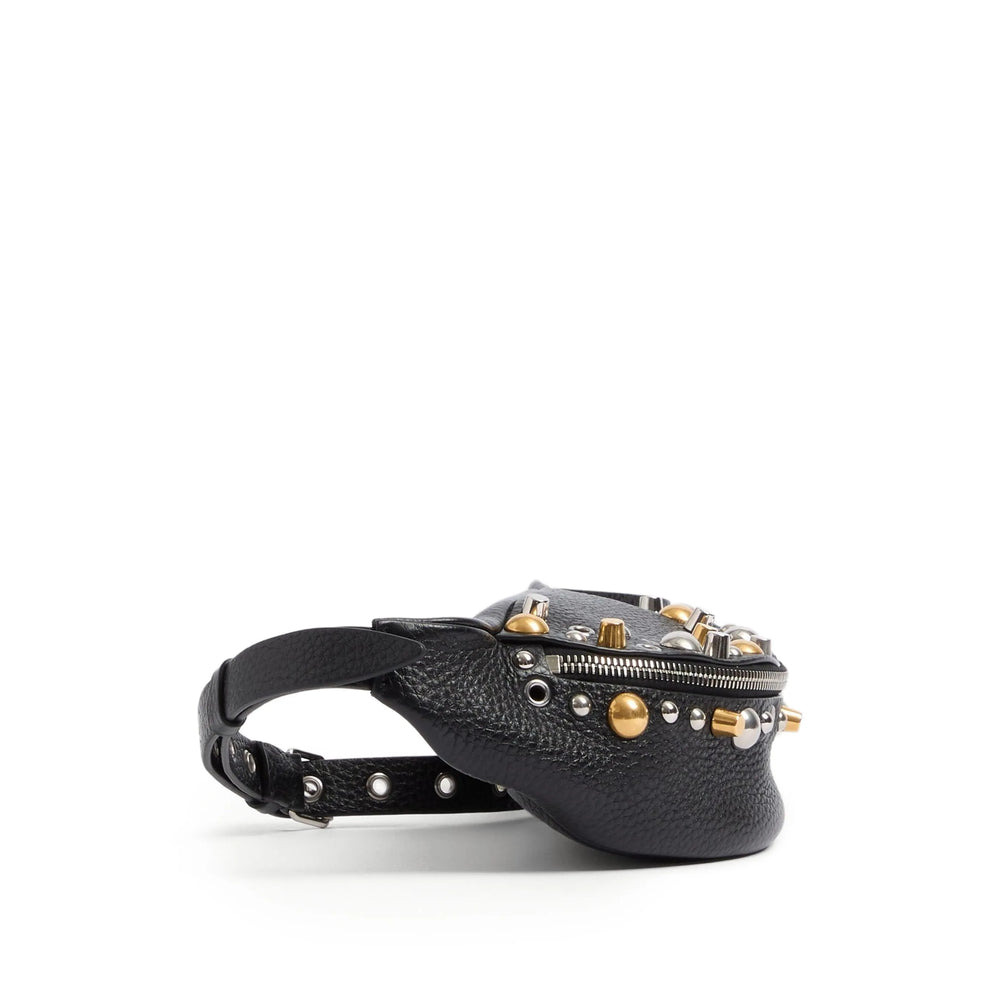Valentino Garavani Black Belt Bags Men - 5