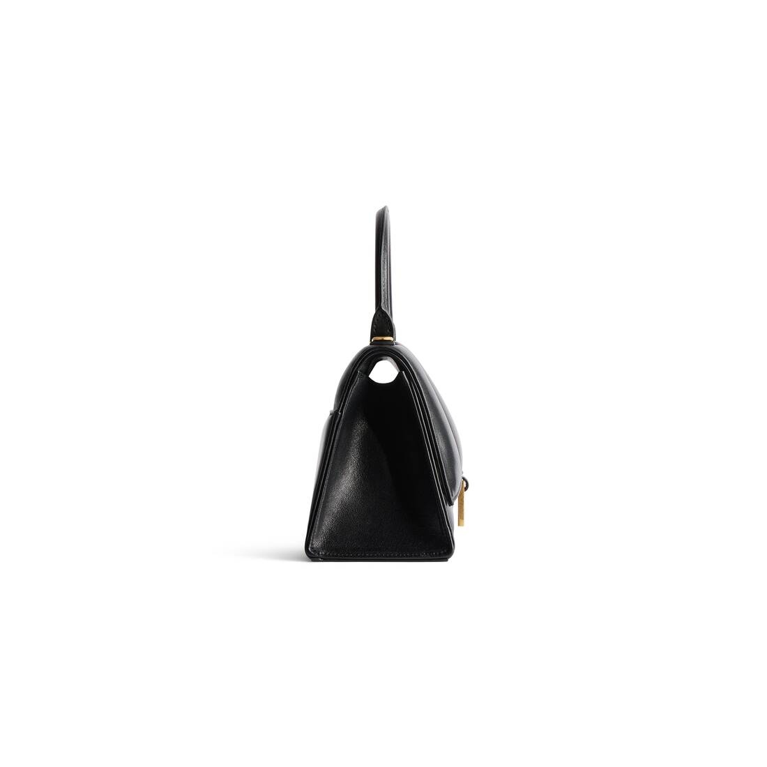 Women's Hourglass Small Handbag in Black - 3