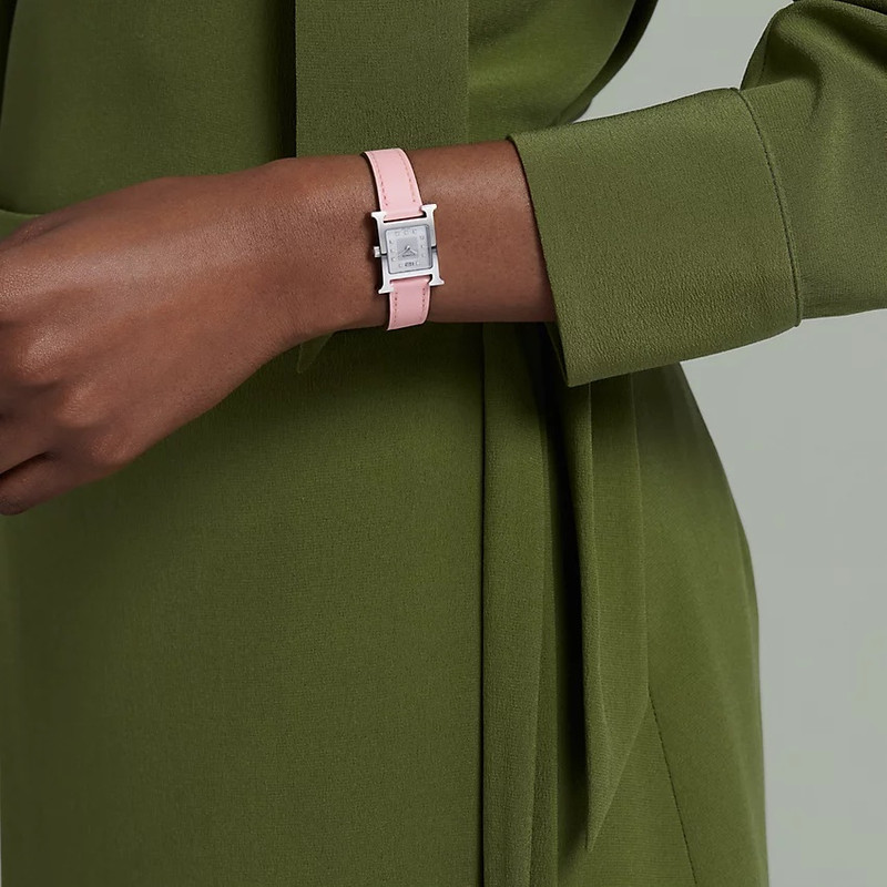 Hermès Heure H watch, 17.2 x 17.2 mm outlook