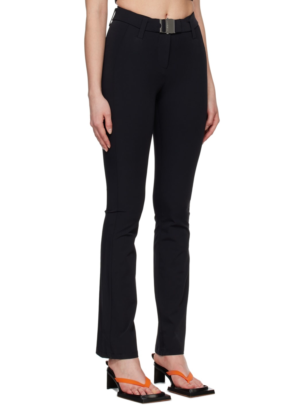 Black Lara Trousers - 2