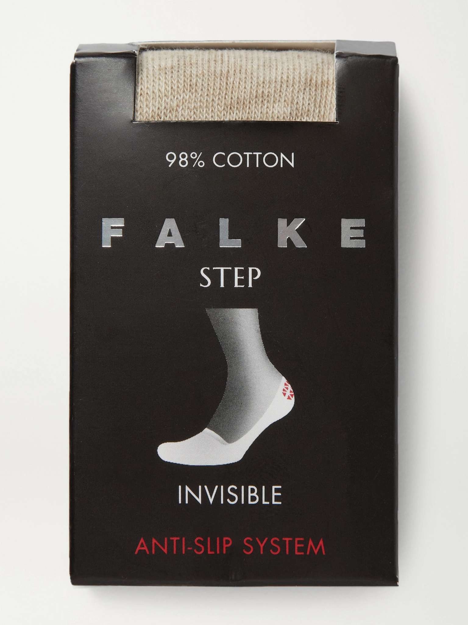 Step Invisible Cotton-Blend Socks - 1