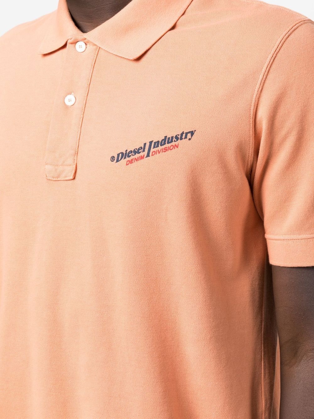 logo-print short-sleeved polo shirt - 5