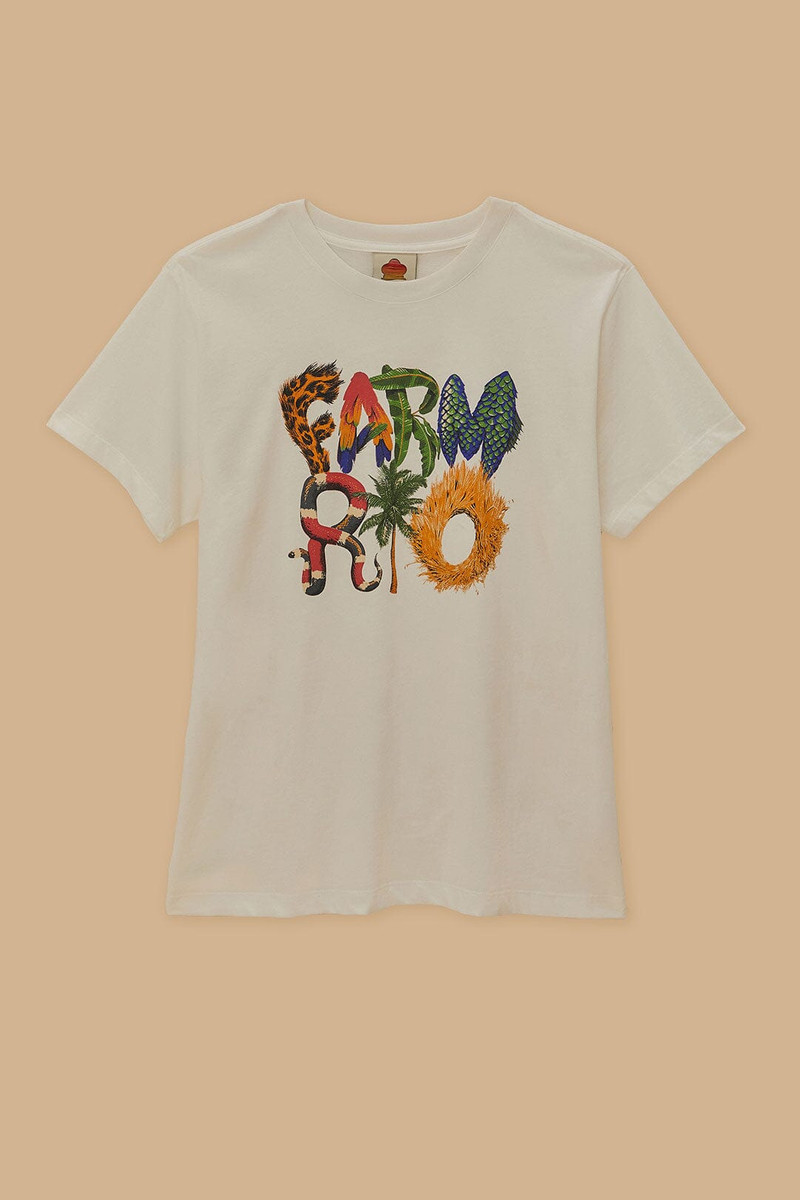 Off-White Farm Rio Wild Relaxed T-Shirt 6