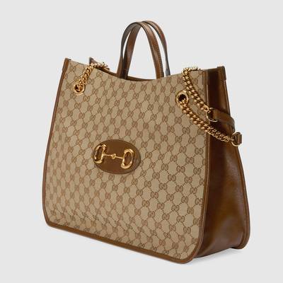 GUCCI Gucci Horsebit 1955 large tote bag outlook