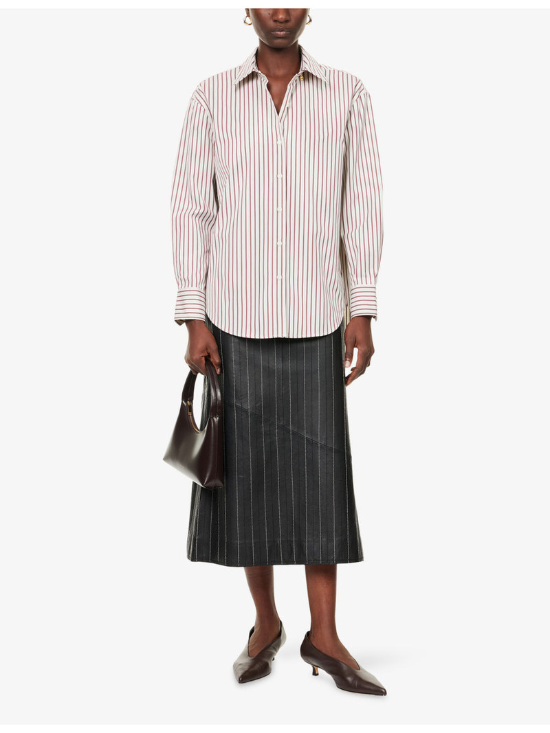rag & bone Jessica Striped Cotton Shirt outlook