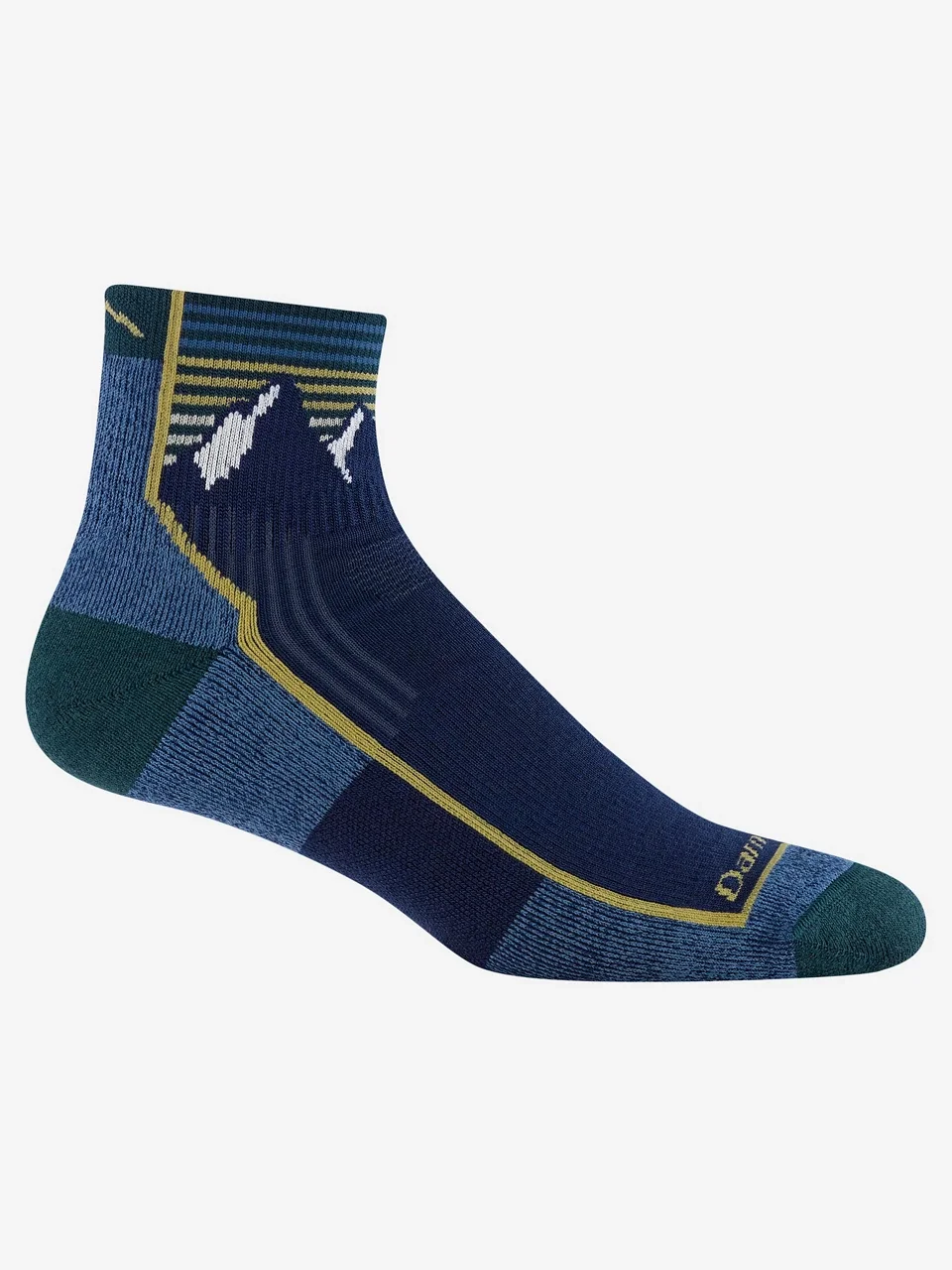 Men's Hiker 1/4 Midweight with Cushion Hiking Socks - 1