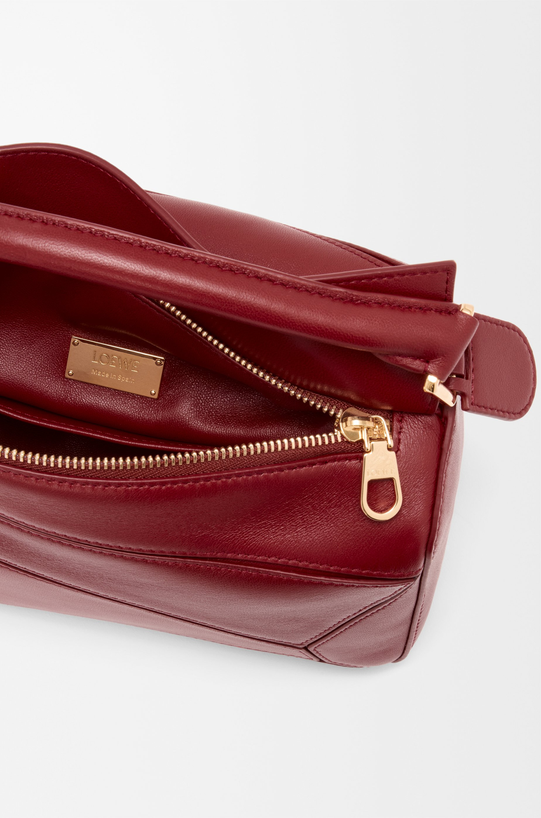 Small Featherlight Puzzle bag in nappa lambskin - 10