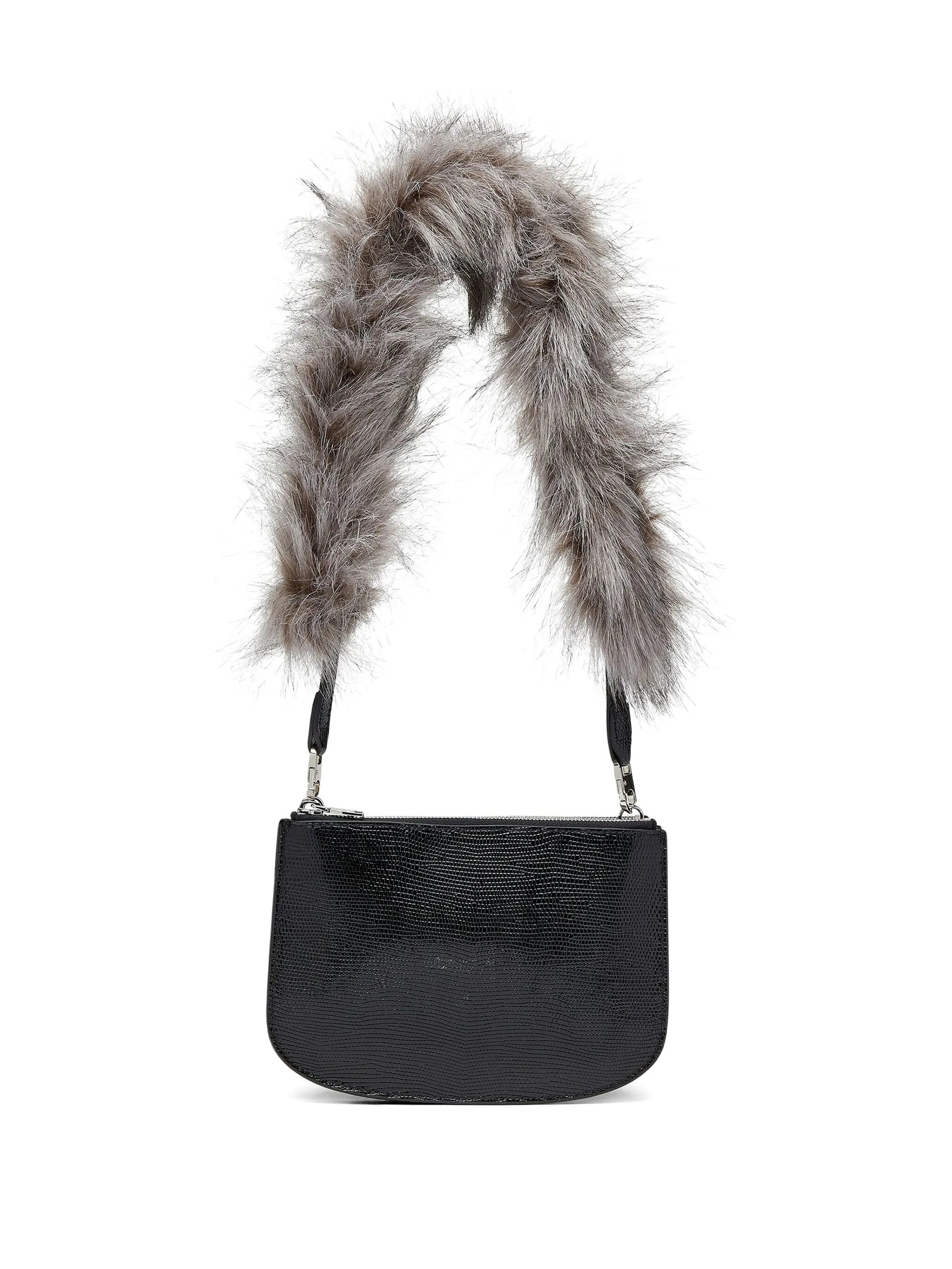 Diesel Twin-Double-pouch Embossed-leather Shoulder Bag - 4