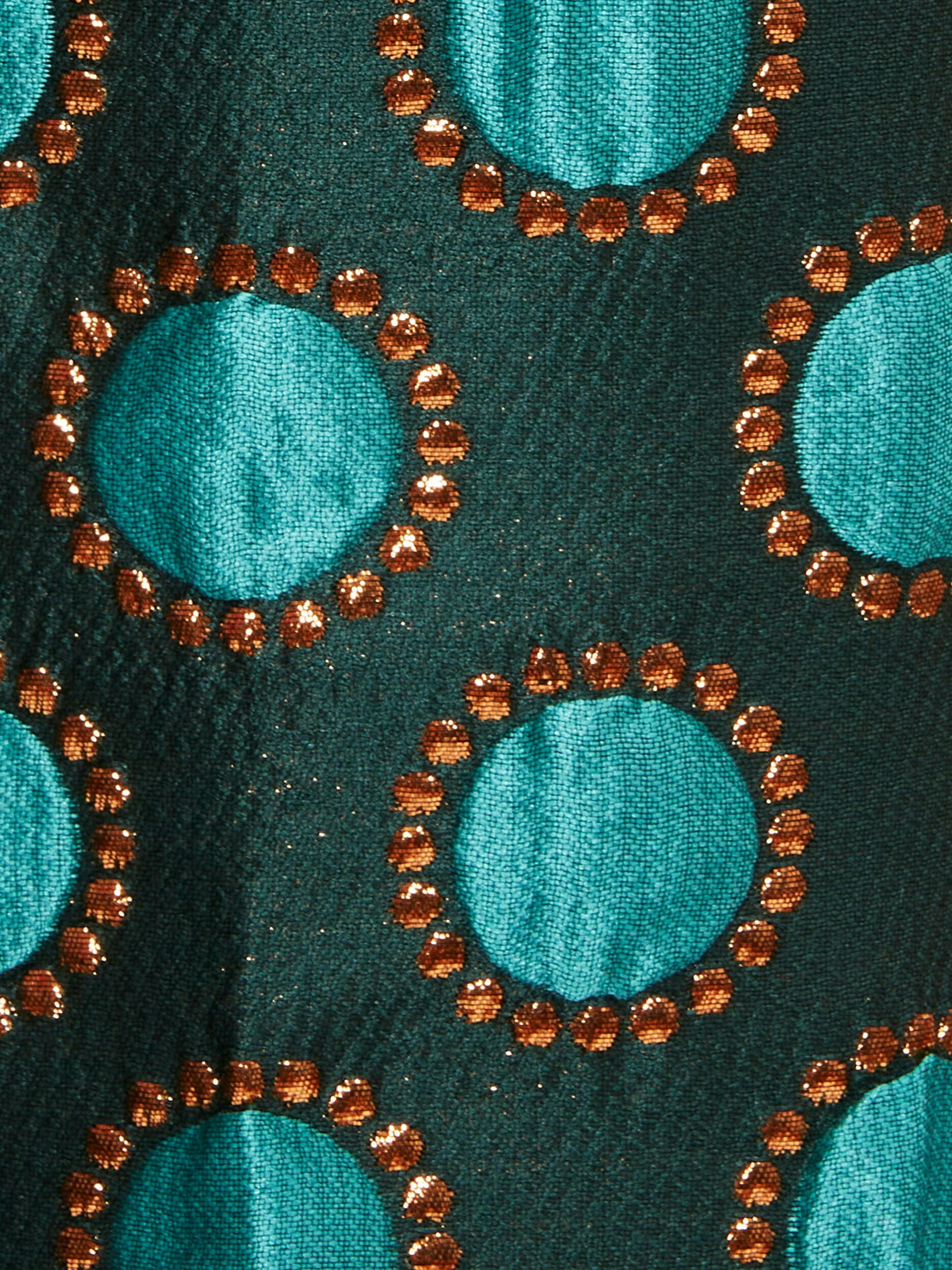 La DoubleJ Hendrix Pants Jacquard Winter Sun Emerald at Nordstrom - 4