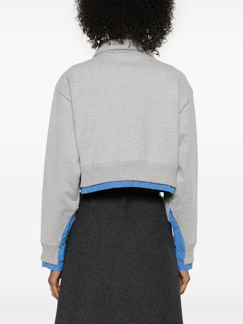 Miu Miu Cotton Polo Sweatshirt outlook