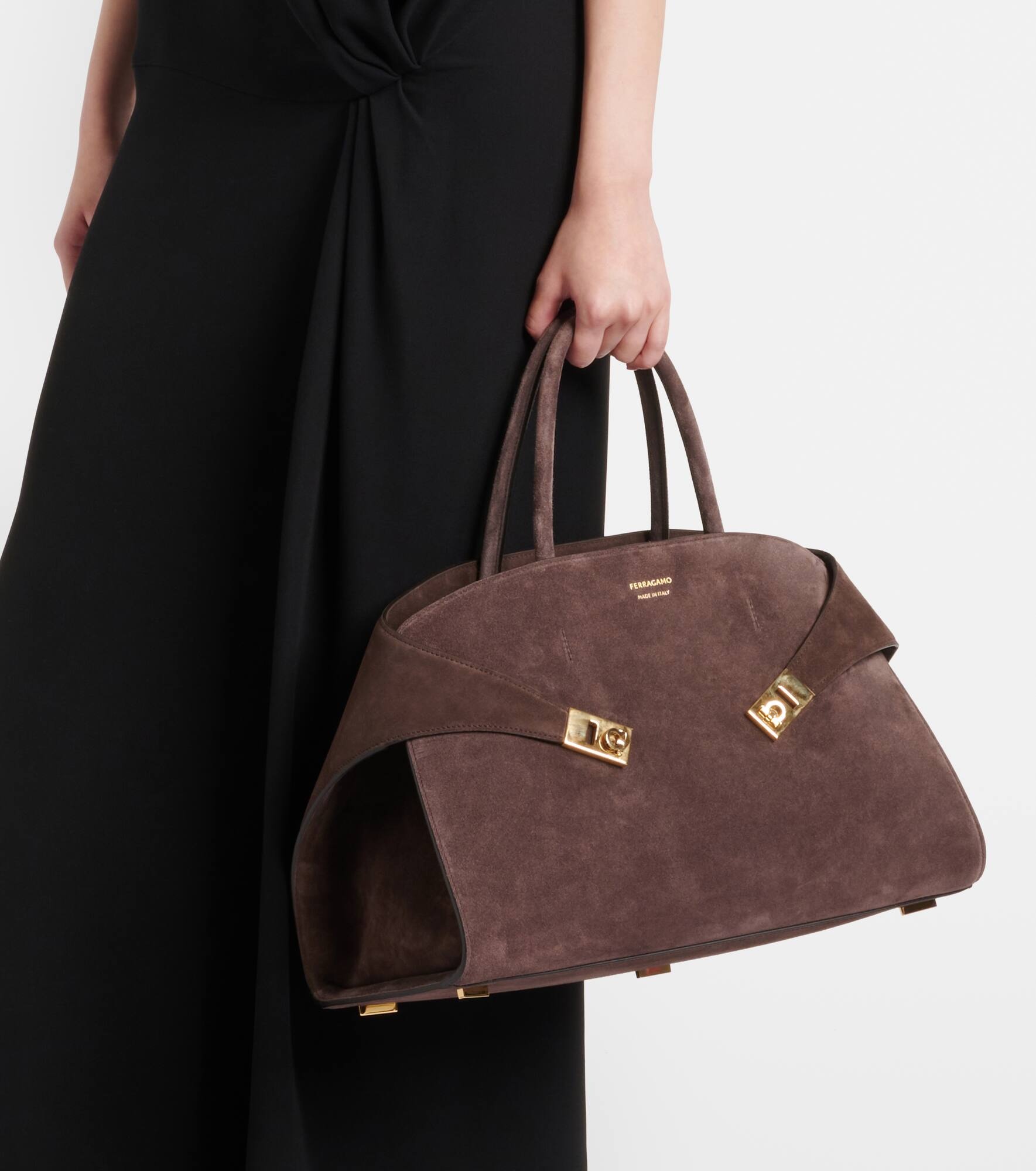 Hug Large suede tote bag - 2
