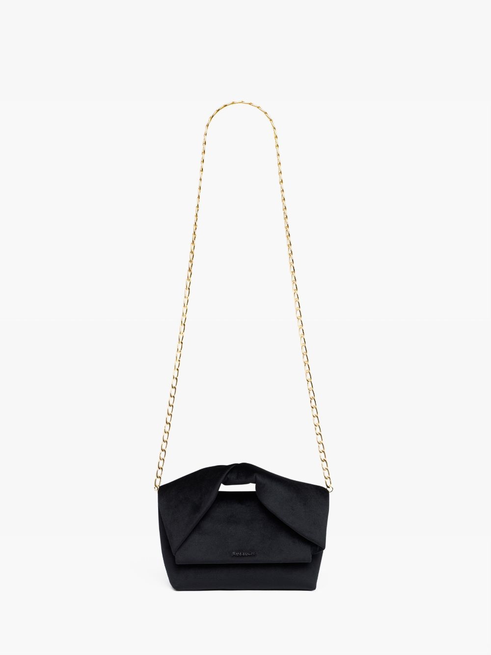 MEDIUM TWISTER - VELVET TOP HANDLE BAG - 5