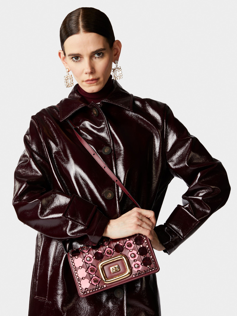 Viv' Choc Disco Mini Bag in Nappa Leather 9