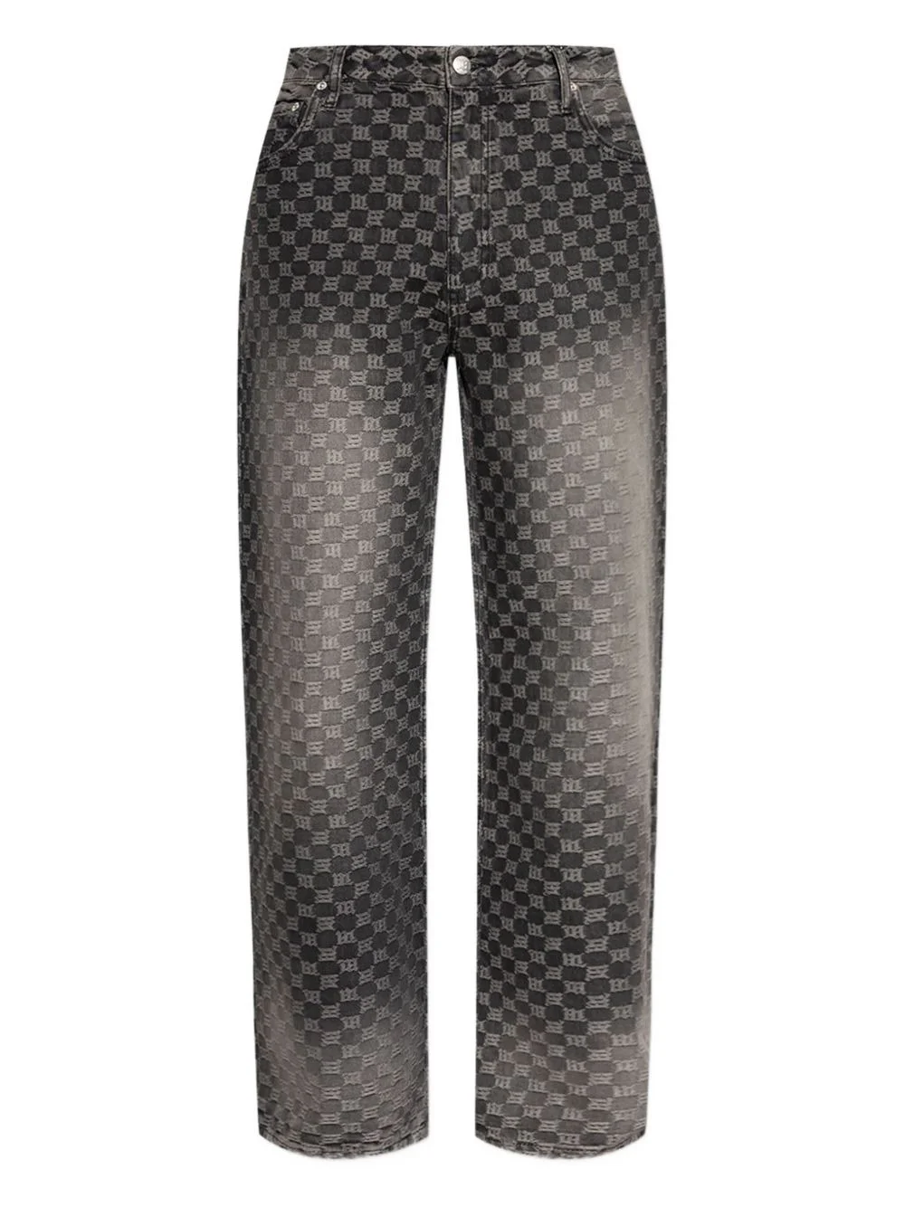 monogram jeans - 1