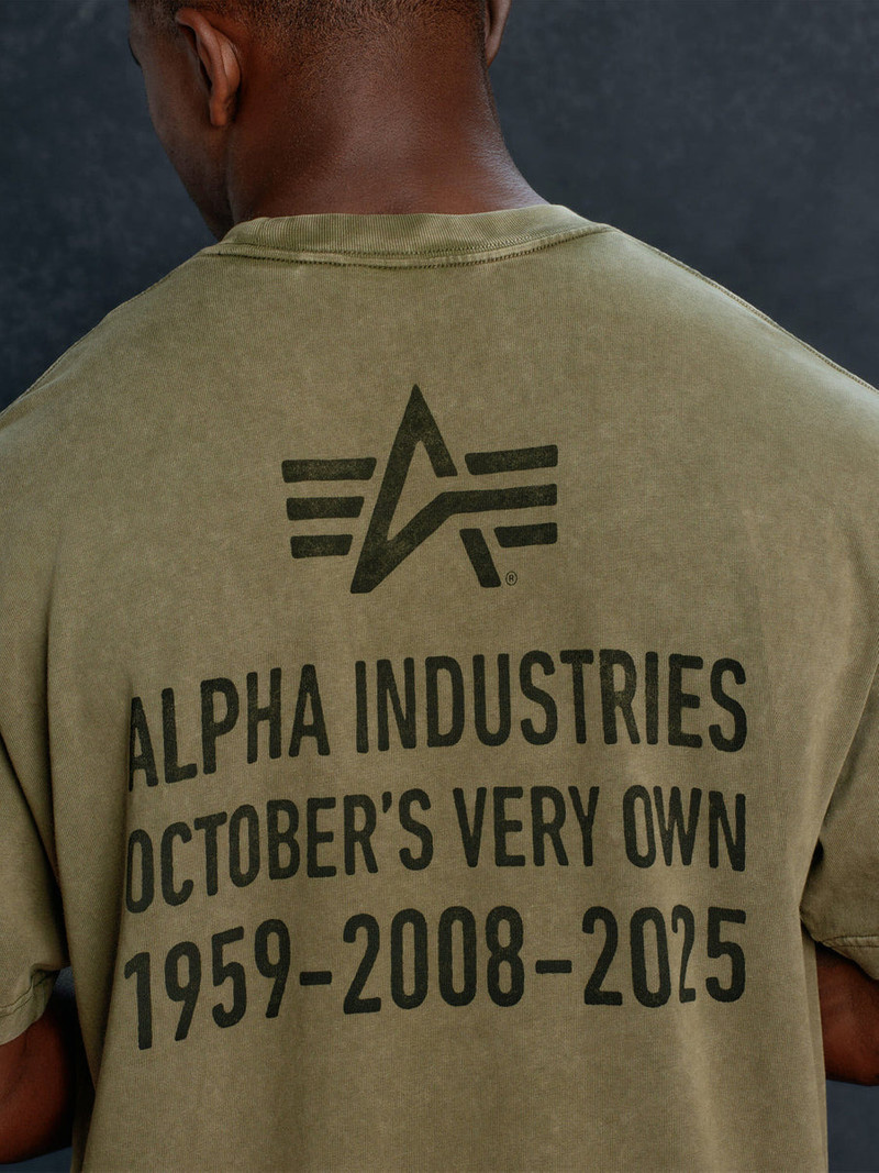 ALPHA INDUSTRIES OVO X ALPHA GARMENT DYE T-SHIRT outlook