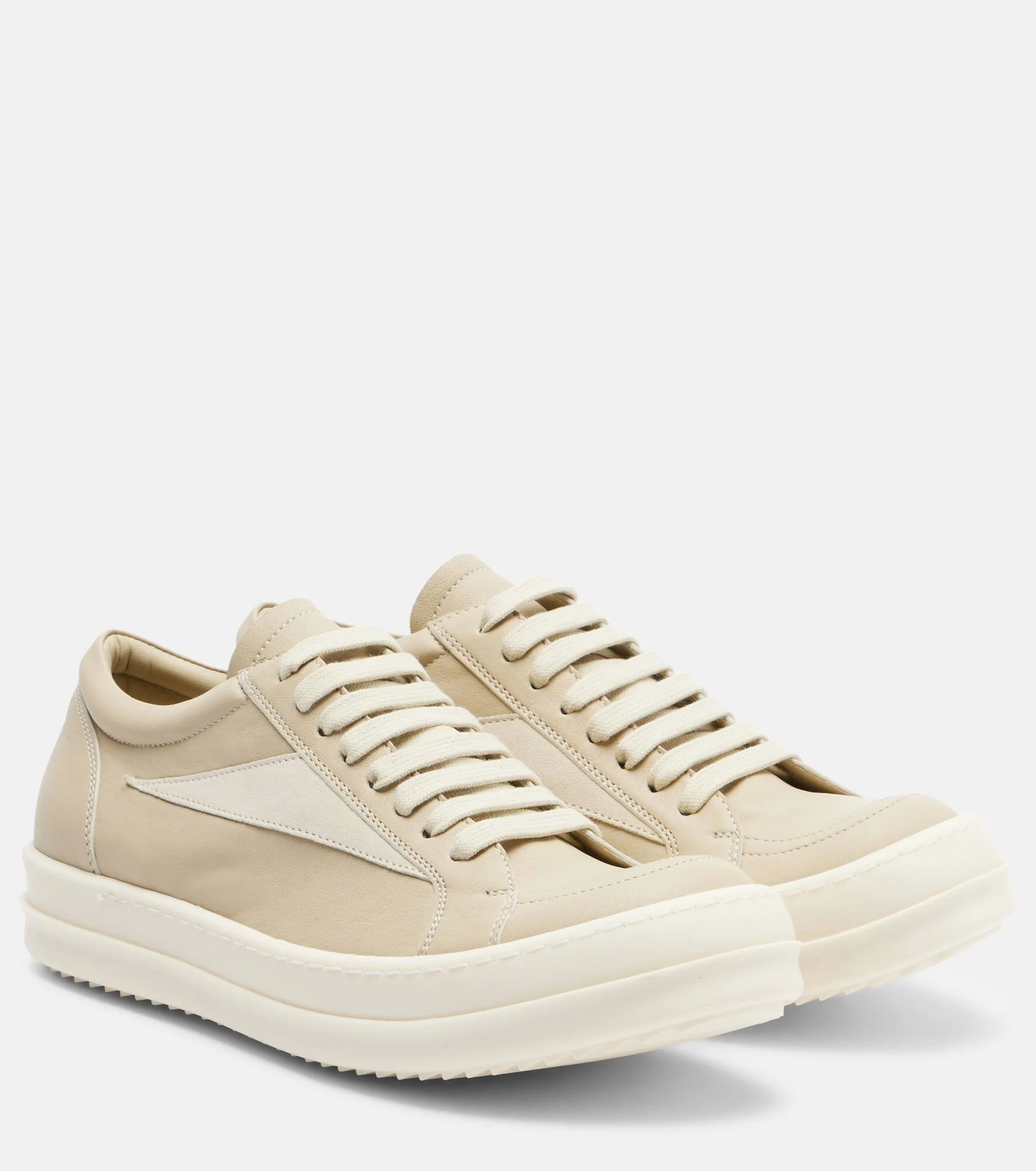 Vintage leather sneakers - 1
