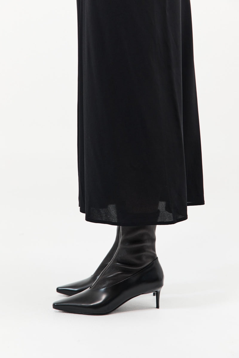 Sock Ankle Boot - Black - 4