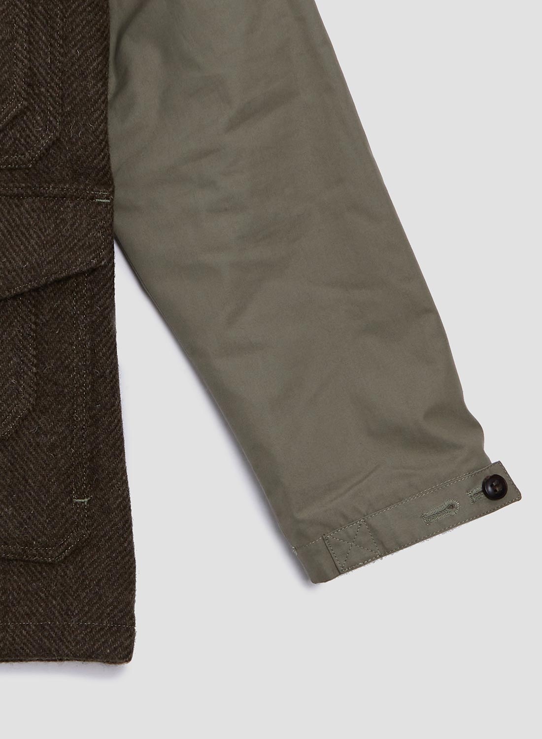 Classic Cameraman Harris Tweed Ventile in Army - 6