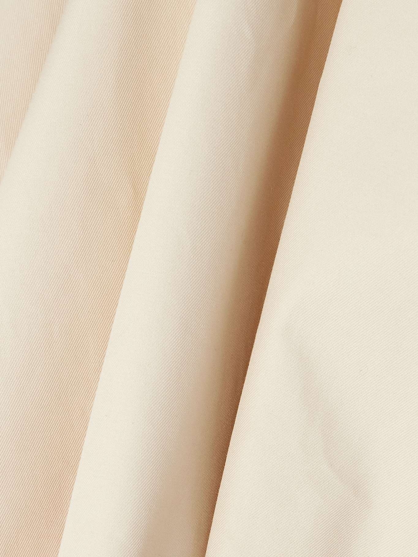 Belted cotton-gabardine trench coat - 5
