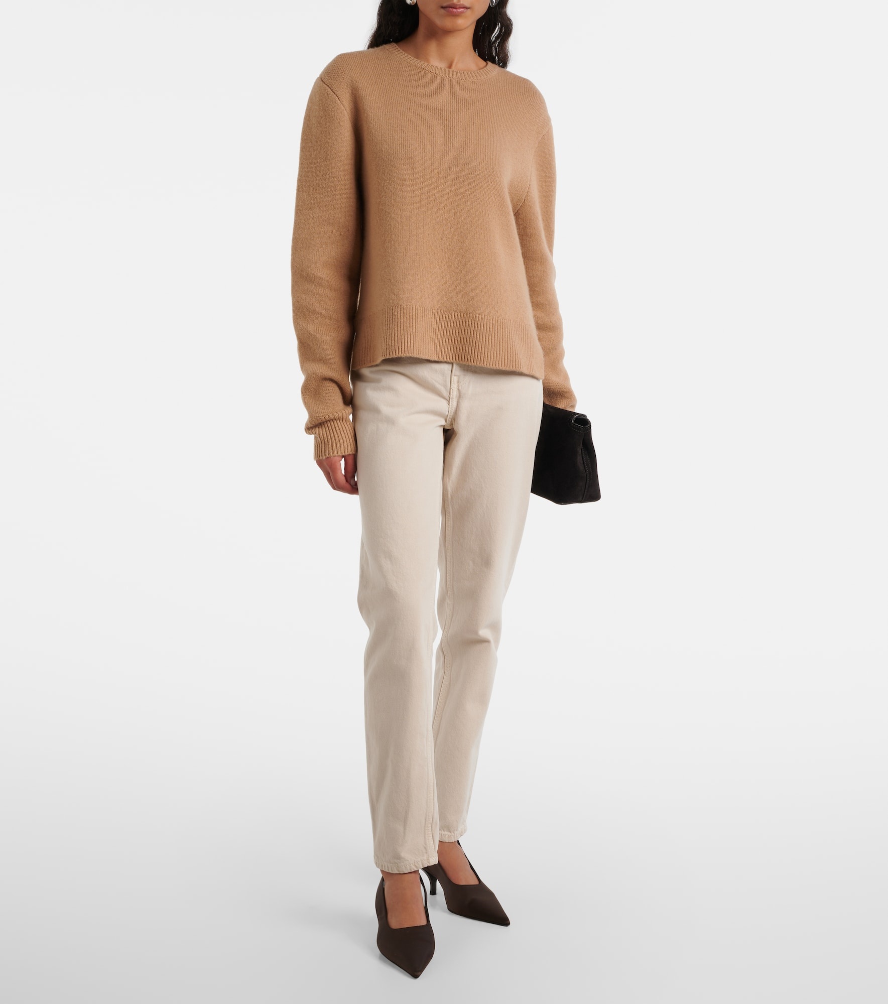 Low-rise tapered jeans - 2