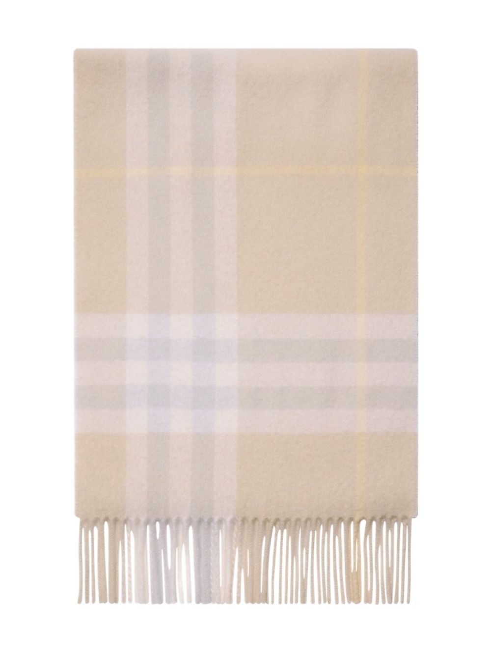 checked cashmere scarf - 2
