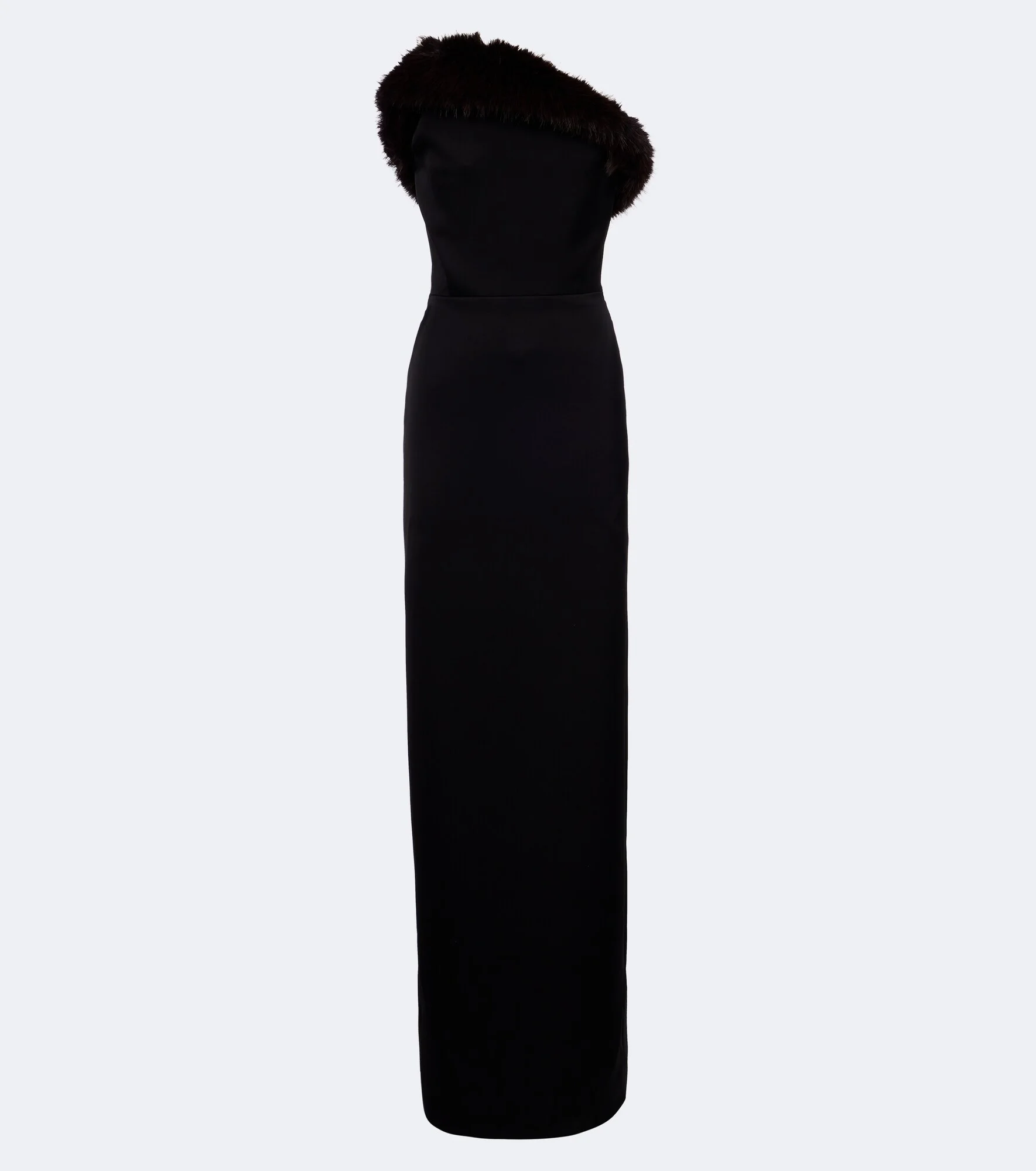 Strapless bustier gown - 1