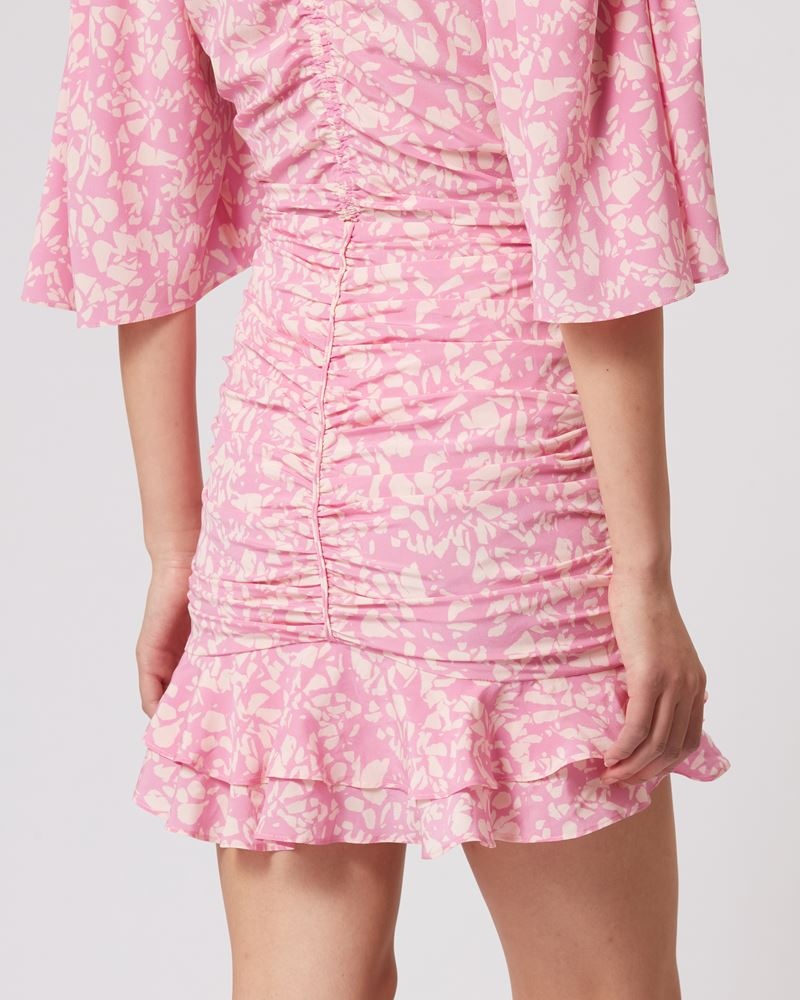 MILENDI MINI SILK SKIRT - 5